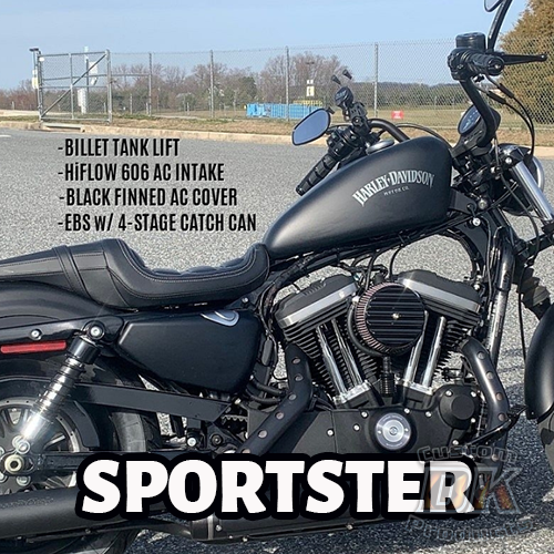 Sportster Model HiFlow 606 Air Cleaners - Complete Systems Sportster Model HiFlow 606 Air Cleaners - Complete Systems