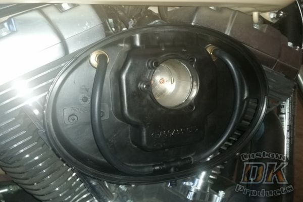 Installation of External breather system on Stock Twin Cam Air cleaner