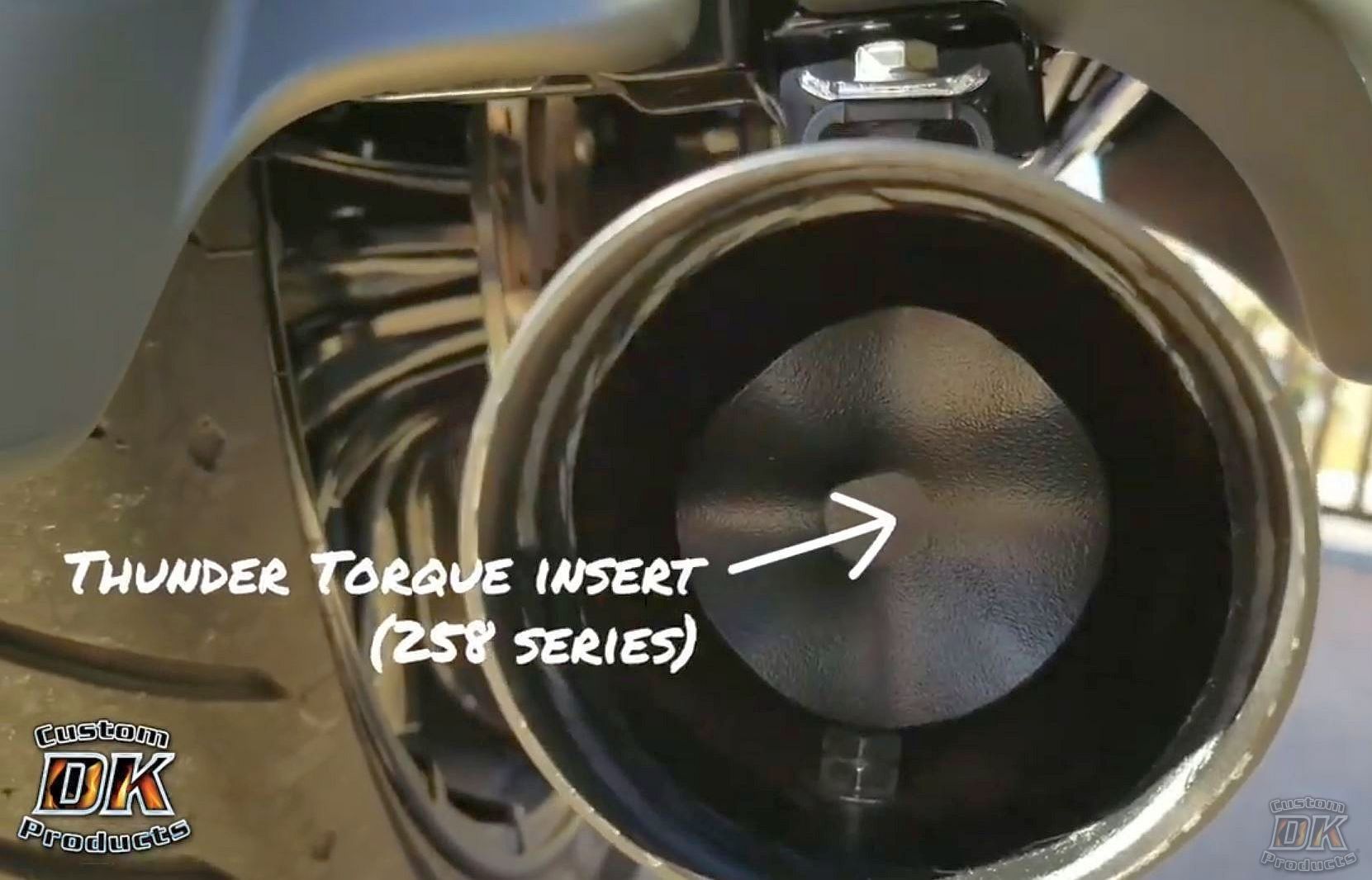 M8 Stock Exhaust Modified - Better Tone & Torque