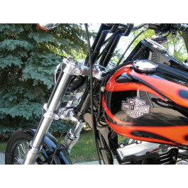 PREMIUM 2" TANK LIFT KIT FITS HARLEY-DAVIDSON ALL DYNA MODELS 1999-Up Super Glide, Super Glide Custom, Street Bob, Low Rider, Wide Glide, Fat Bob  DK Custom Products