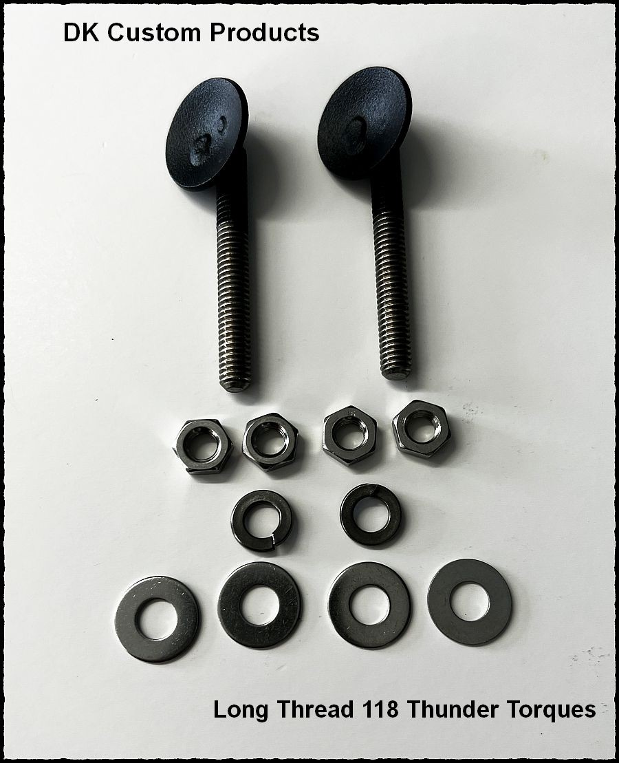  DK Custom Thunder Torque Inserts Increase Torque & give Flexibility in sound volume increasing inertial scavenging reducing engine pumping losses, increasing exhaust gas velocity Harley Davidson