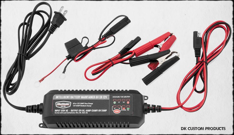 Intelligent Battery Charger / Tender - Includes Tender Harness
