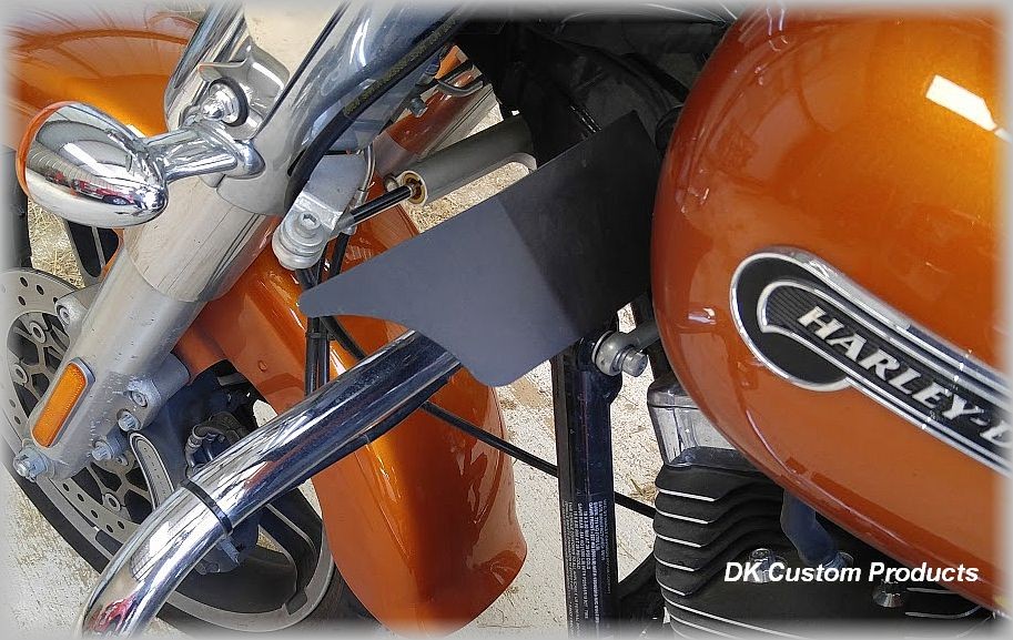 DK Custom Cooling Deflector Wings CDW Harley Touring Bagger Trike Tri-Glide Freewheeler Better Air Flow Reduce Buffetting