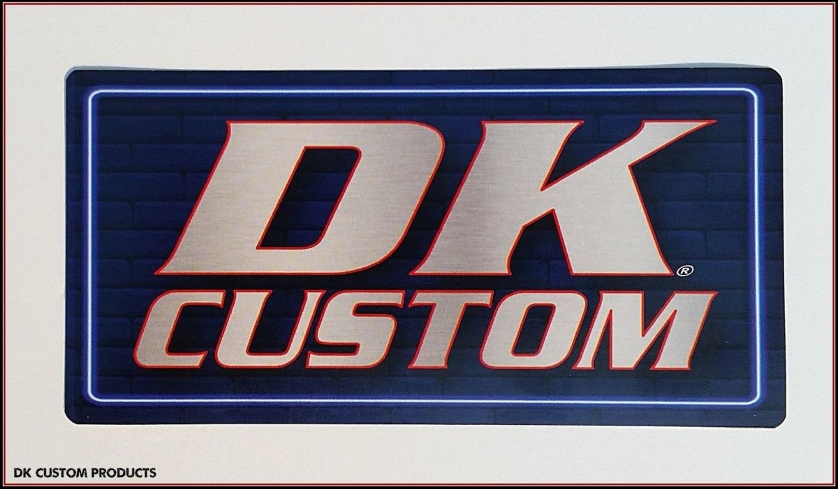 DK Custom Stickers Weatherproof, UV Resistant, Vinyl Stickers, Printed in the USA!