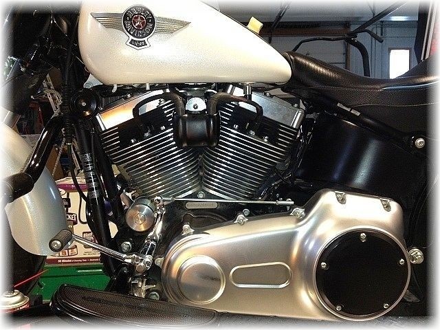 Harley-Davidson Softail Coil Relocation Kit DK Custom NEW PREMIUM PLUG-n-PLAY COIL RELOCATION KIT FITS SOFTAIL'S Carbed Twin Cam MADE IN THE USA! Black POWDER COAT Finish