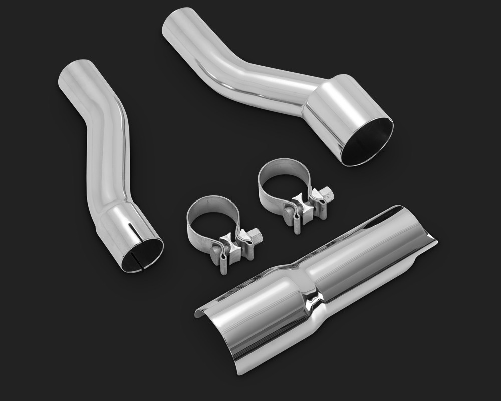 DK Custom M8 Tri-Glide Freewheeler Adapter Kit for Headers & Slip-on Mufflers Vance & Hines Harley Milwaukee-Eight Milwaukee Eight