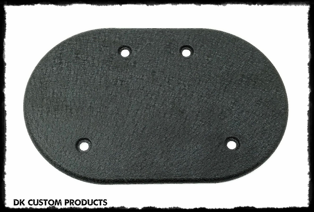Wrinkle Black Cover for DK Custom Harley Stage I IV Sportster 828 Outlaw High Flow HiFlow Air Cleaner