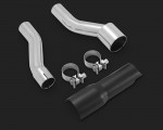 DK Custom M8 Tri-Glide Freewheeler Adapter Kit Black for Headers & Slip-on Mufflers Vance & Hines Harley Milwaukee-Eight Milwaukee Eight