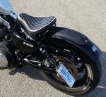 DK Custom Rear Fender Bib 4 Sportster w/ Solo Seats & other Harley Models Harley Davidson Made in the USA