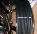 DK Custom Harley Floorboard Extension for Trikes Tri-Glide Touring Bagger Street Glide Freewheeler Reduce felt Heat