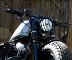 DK Custom Stealth LED Front Turn Signals - White Run Plug-n-Play Sportster Custom Dynamics SEE & BE SEEN