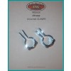 CHROME CLAMPS for Engine Guard - Crash Bar ...More 