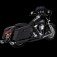DK Custom V&H Dresser Headers True Duals for Harley Touring - Black Harley-Davidson Vance & Hines Trike Tri-Glide Freewheeler