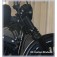 DK Custom Black-Out Forks 39mm Upper Fork Covers Sportster Dyna Harley Harley Davidson Made in the USA