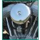 Complete Smooth Chrome HiFlow 606 Air Cleaner for Sportsters DK Custom Nightster Iron 48 48 High Flow Harley Davidson Custom Low SuperLow naked performance air cleaner 606 intake kit Ness Big Sucker K&N EBS External Breather System Carbureted EFI Stage I