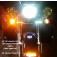 DK Custom Stealth LED Front Turn Signals - White Running lights Universal Fitment Harley-Davidson  Custom Dynamics SEE & BE SEEN