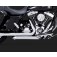 DK Custom V&H Dresser Headers True Duals for Harley Touring - Black Harley-Davidson Vance & Hines Trike Tri-Glide Freewheeler