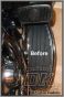 DK Custom Harley Floorboard Extension for Trikes Tri-Glide Touring Bagger Street Glide Freewheeler Reduce felt Heat