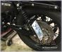 High Tight License Plate Relocation Kit Harley-Davidson Sportster Dyna DK Custom LED Light
