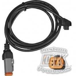 DK Custom PV-1 Cable 4-Pin For Power Vision 4 pin flash tuner  Harley-Davidson Fuel Moto
