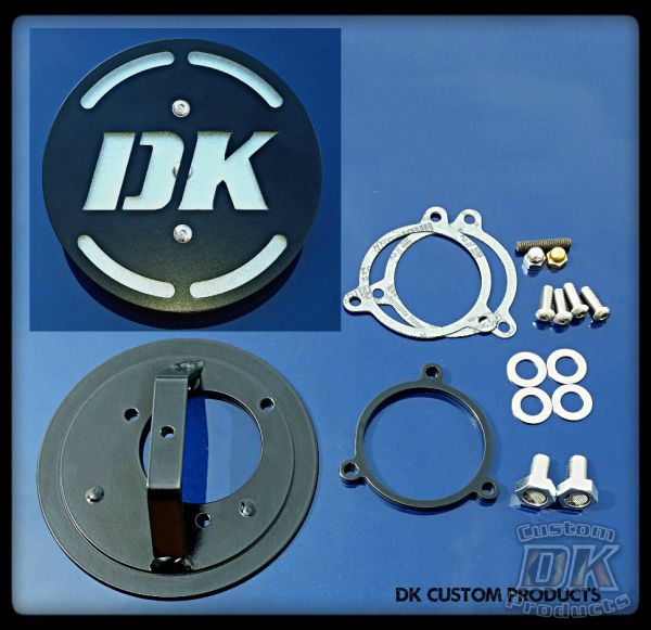 DK 3-D Flake Complete HiFlow 587 Air Cleaner HD Milwaukee-Eight DK Custom Stage I Harley Davidson DK Custom Outlaw Touring Twin Cam Dyna Softail Trike Freewheeler Sportster Tri Glide Kury Kuryakyn Stage I High Flow Milwaukee-Eight SE Heavy Breather
