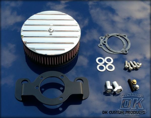 Twin Cam DK Custom Harley Davidson Outlaw Air Cleaner Systems Complete EBS High Flow M-8 Milwaukee-Eight Softail Twin Cam Dyna  Touring Trike Freewheeler  Big Twin Stage I TBW Throttle By Wire
