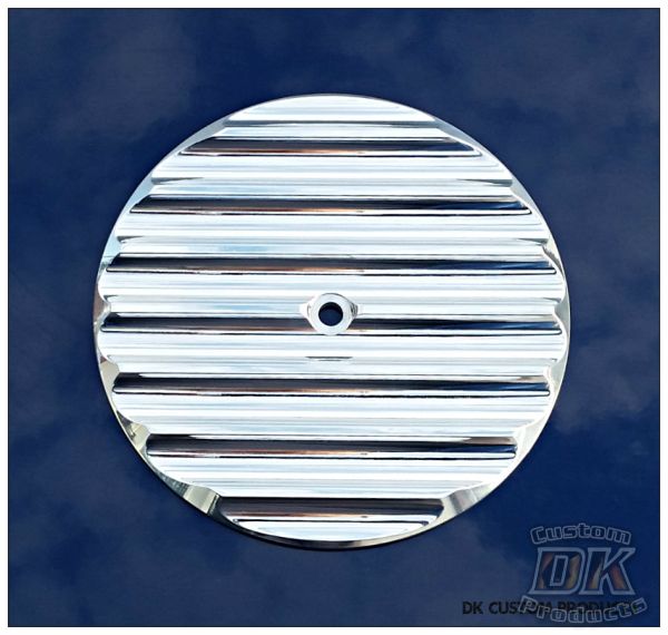 Polished Finned Cover Harley Davidson 606 587 425 aluminum polished chrome Big Sucker Pro-Billet Made in USA contrast cut sano black High Performance air cleaner system Sportster Big Twin Evo DK Custom Outlaw Air Cleaner Interchangeable Face Plate  EBS Ro