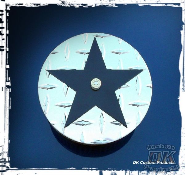 Air Cleaner Cover Fastener DK Custom Outlaw Air Cleaner for Harley Davidson Tri-Shield  Speed  Tri-Speed 44 magnum gripper custom