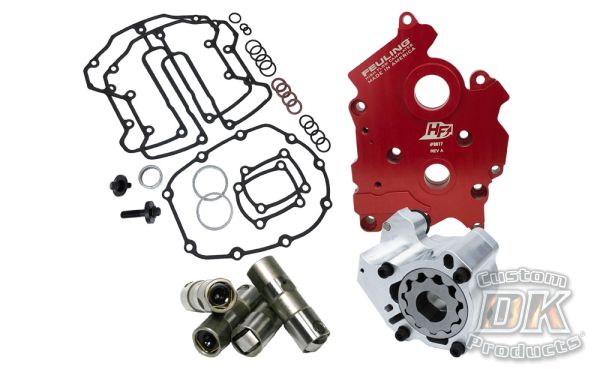 HP+ OILING SYSTEM GEAR AND CHAIN DRIVE FOR MILWAUKEE-EIGHT TWIN COOLED ENGINES 