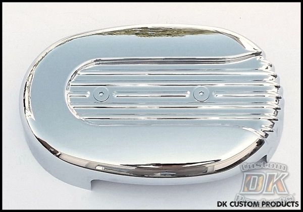 Chrome Speed Fin Cover for DK Custom Outlaw 828 Intake Stage I Air Cleaner