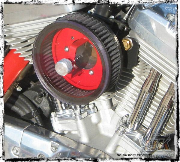 Air Cleaner Cover Fastener DK Custom Outlaw Air Cleaner for Harley Davidson Tri-Shield  Speed  Tri-Speed 44 magnum gripper custom