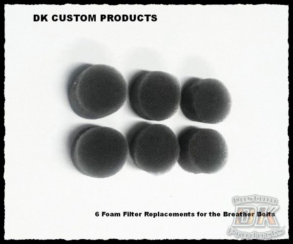 Outlaw Breather Bolt Replacement Filter EBS Harley 