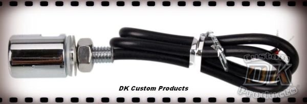 DK Custom LED License Plate Bolt Light - Bright White License Plate Bracket