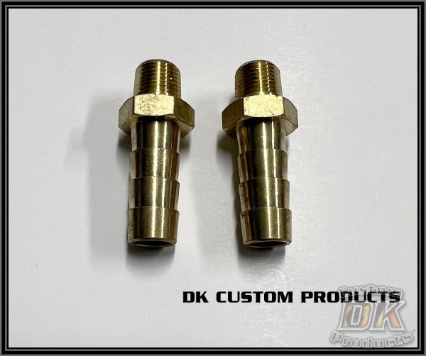 DIY BRASS BARB 3/8 HOSE FITTING EXTERNAL BREATHER SYSTEM