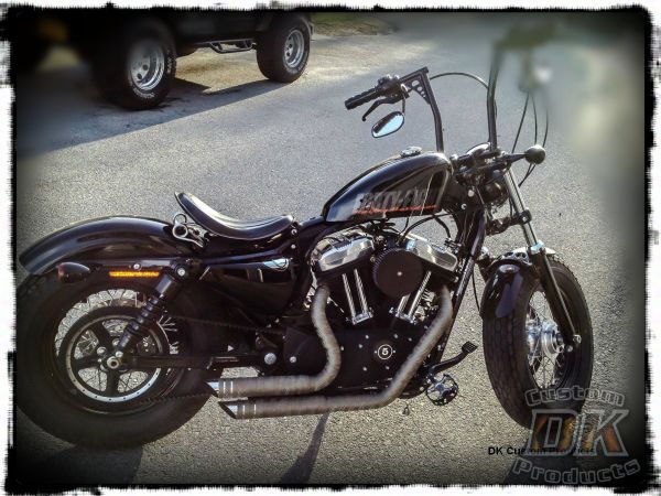 DK Custom SGS Bear Trap Harley Softail Dyna Sportster Touring Footpeg Foot Peg Highway Peg Bear Trap