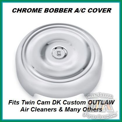 Complete Chrome Bobber HiFlow 587 Air Cleaner for Sportsters Sportster Harley Davidson High Flow Air cleaner DK Custom Nightster Iron 48 Custom Low SuperLow Bobber Stage I K&N EFI Carbureted Complete High Performance