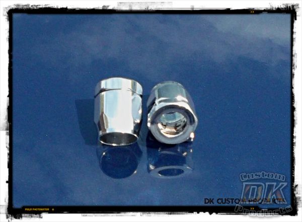 Chrome Hose Clamp Covers for Breather Hose Lines DK Custom Products Premium Discrete Magna Clamp Harley Davidson  M-8 Milwaukee-Eight Softail Twin Cam Dyna 72 48 Big Twin Evo Nightster Iron 