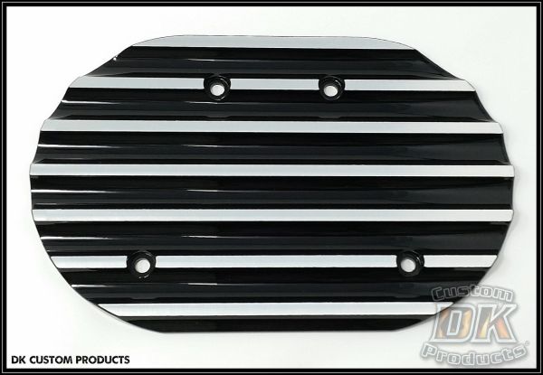 Contrast Finned Cover for DK Custom Harley Stage I IV Sportster Dyna Softail Bagger Trike 828 Outlaw High Flow HiFlow Air Cleaner Twin Cam M8 