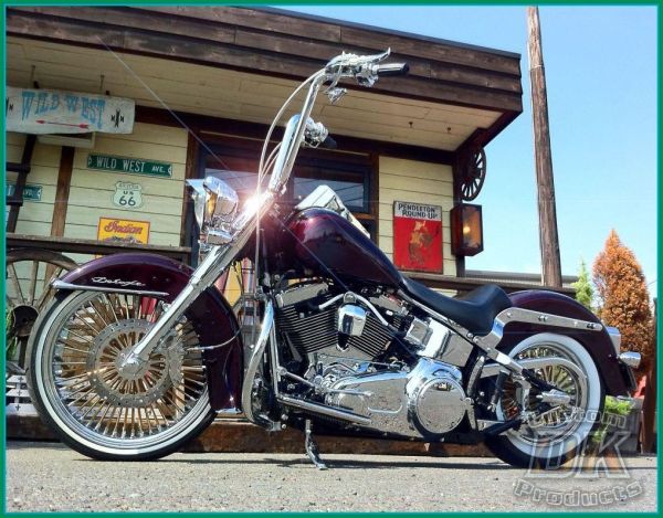 2 Inch Tank Lift Kit Harley-Davidson Motorcycle Softail Models DK