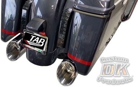 TAB Performance 50 Cal - Slip-On Mufflers - HD Touring - Chrome 1995 - UP