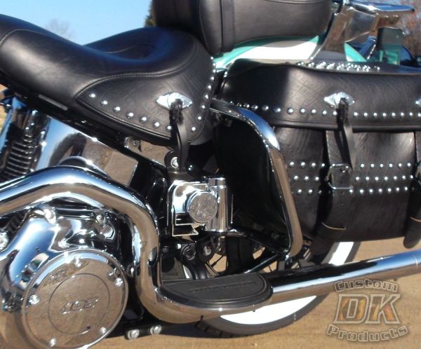 Chrome Bad Boy Wolo Air Horn - Dual Tone - LOUD w/ Wiring kit DK Custom Harley Davidson Sportster Dyna Softail Touring Trike Freewheeler 12 volt