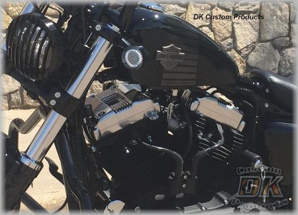 DK Custom Harley Davidson Ignition Relocation Relo F6 Flex Six Sportster Roadster 72 48  Nightster Iron