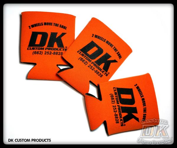 DK Custom Products 2 wheels move the soul Koozie Harley-Davidson Drink