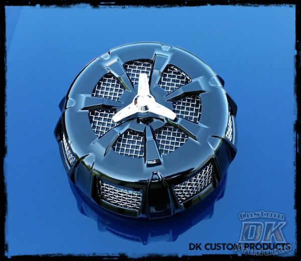 7 Spoke Harley Davidson 606 587 425 aluminum polished chrome Big Sucker Pro-Billet Made in USA contrast cut sano black High Performance air cleaner system Sportster Big Twin Evo DK Custom Outlaw Air Cleaner Interchangeable Face Plate  EBS Roadster  Hi