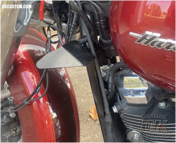 ヴラグドマイヤー デッキーパーツ Cooling Deflector Wings for Harley-Davidson Milwaukee-Eight