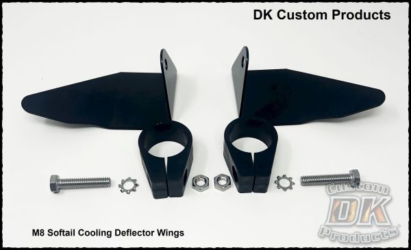 ヴラグドマイヤー デッキーパーツ Cooling Deflector Wings for Harley-Davidson Milwaukee-Eight