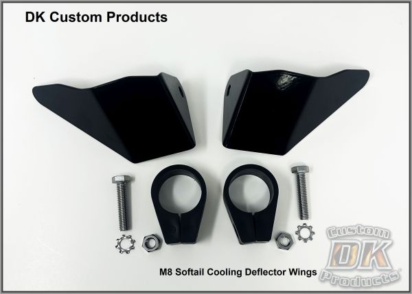 ヴラグドマイヤー デッキーパーツ Cooling Deflector Wings for Harley-Davidson Milwaukee-Eight