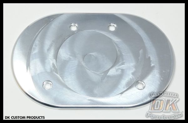 Machine Cut Finish Cover for DK Custom Harley Stage I IV Sportster 828 Outlaw High Flow HiFlow Air Cleaner