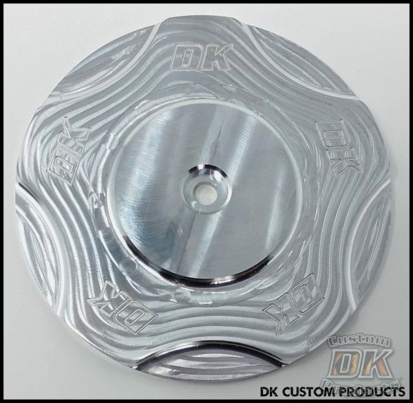 DK Billet Aluminum Cover for Outlaw HiFlow 606 Air Cleaner   DK Custom