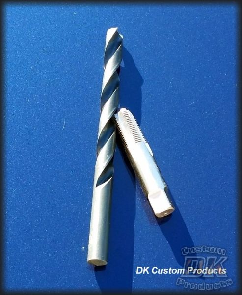 Drill Bit & NPT Tap for DIY External Breather Systems DK Custom  Stage I Performance Harley Davidson 